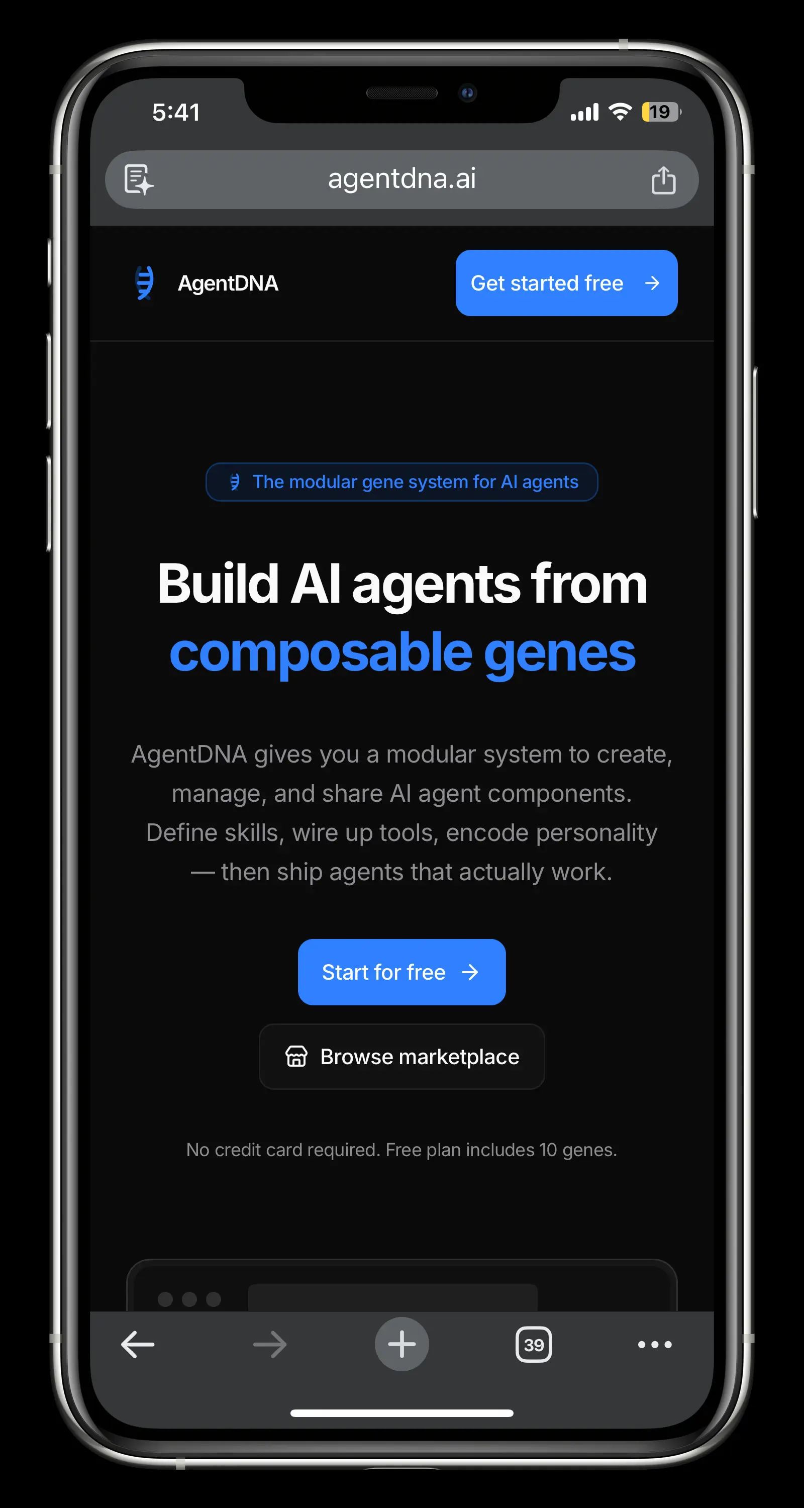 AgentDNA: Agent Infrastructure